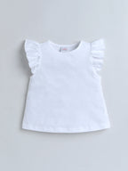 Girls Spaghetti Strap Dress with Inner Tee