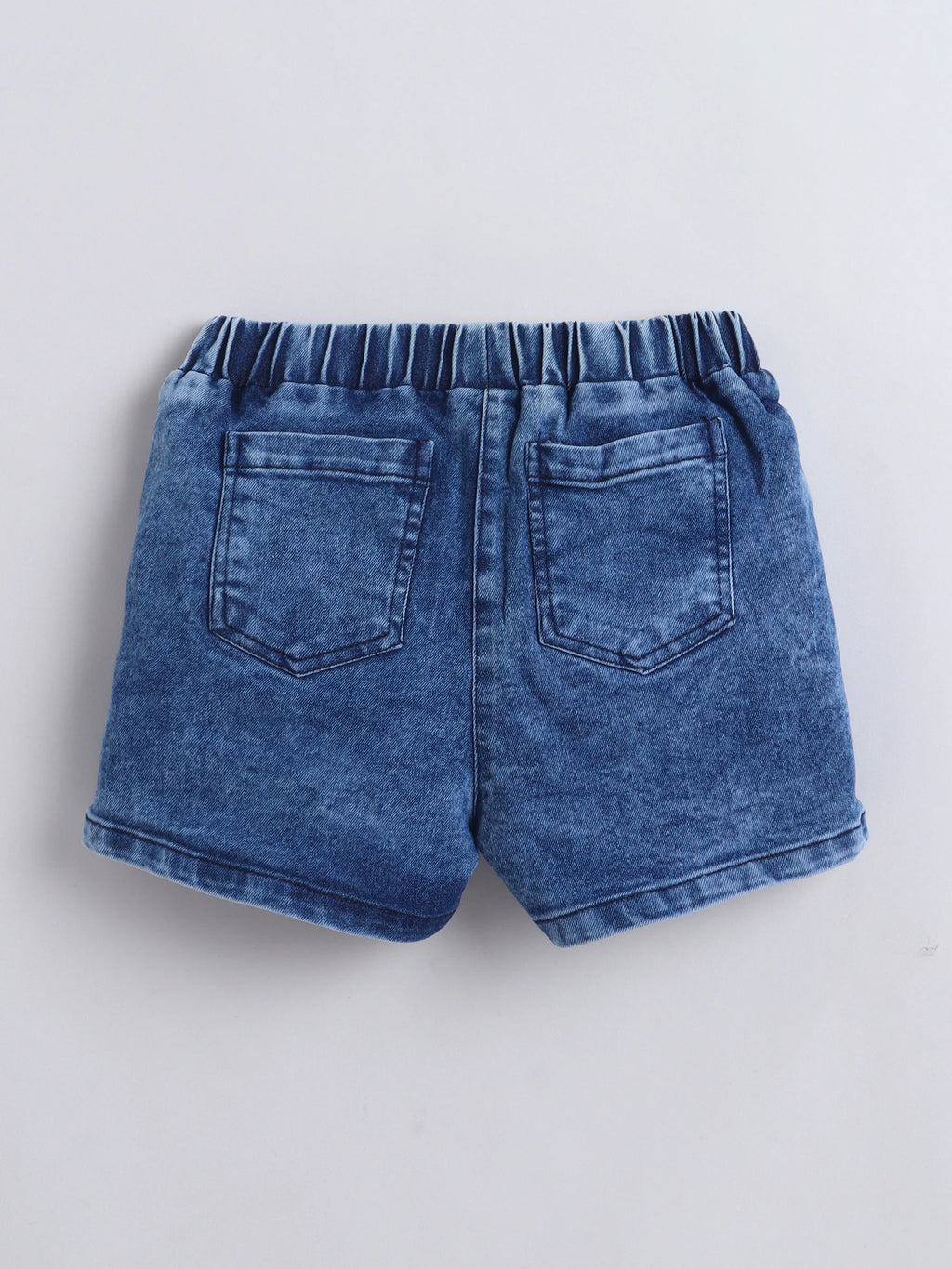 Girls Top & Skort Co-ord Set, Sleeveless Top & Denim Wrap Skort, Casual Clothing Set