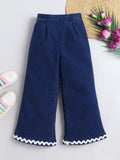 Bright Stars KIDSWEAR¬†Cotton Woven Lace Embellished Jeans