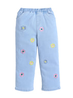 Bright Stars KIDSWEAR Denim Embroidered Medium Wash Elasticated Jeans - Blue